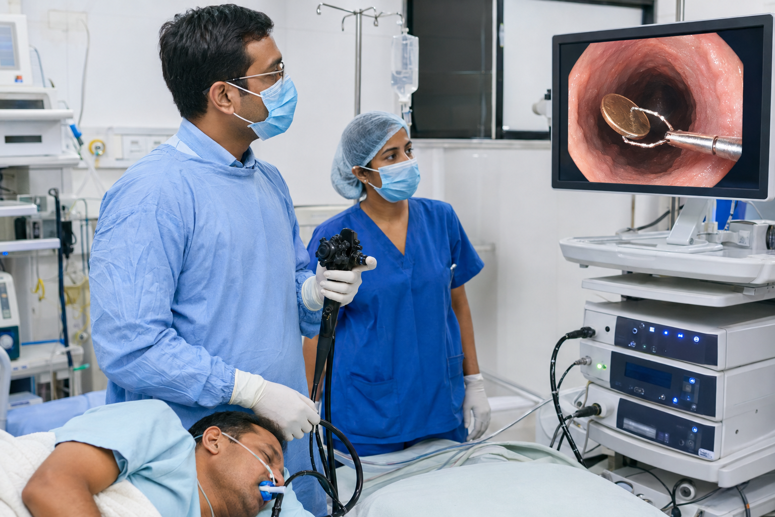 Endoscopic Foreign Body Removal
