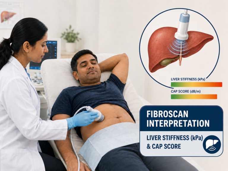 FibroScan Interpretation: Normal Values, Liver stiffness (kPa) & CAP Score Explained