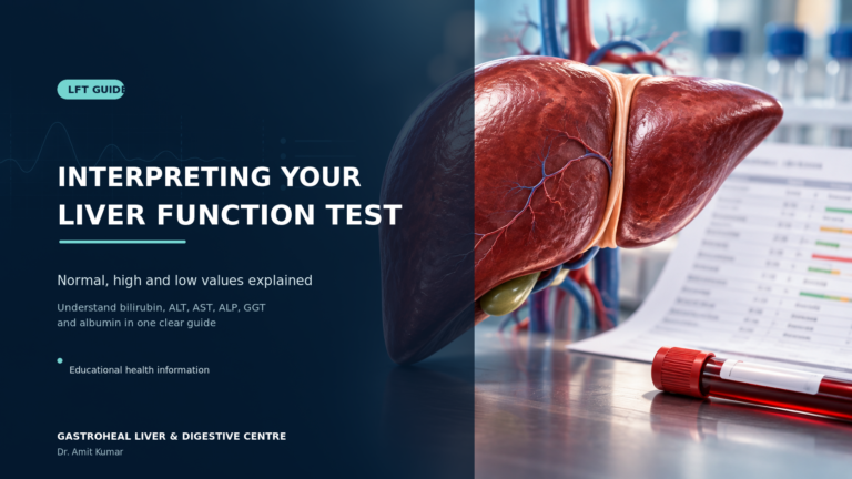 Interpretation OF Liver Function Test (LFT): Normal values, High & Low Values Explained